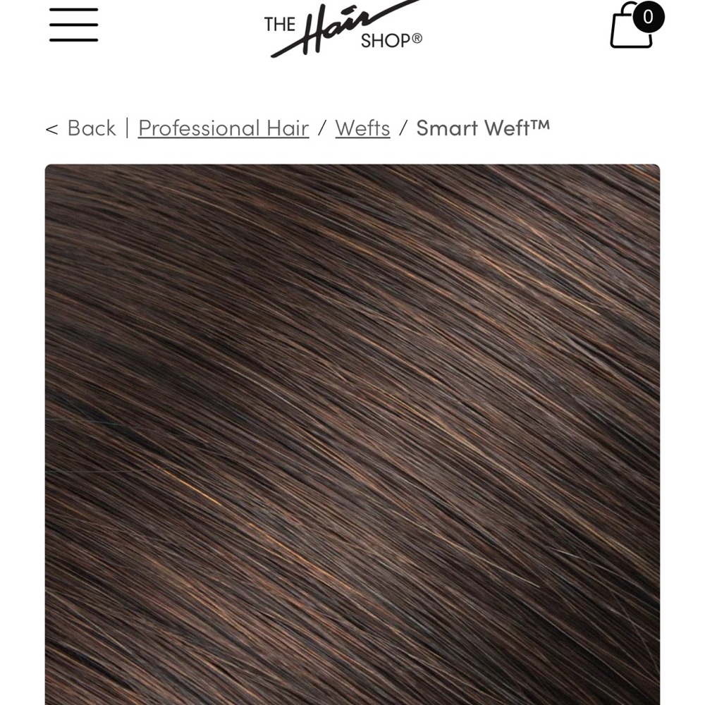 Smart Weft™ Brown Hair Extension